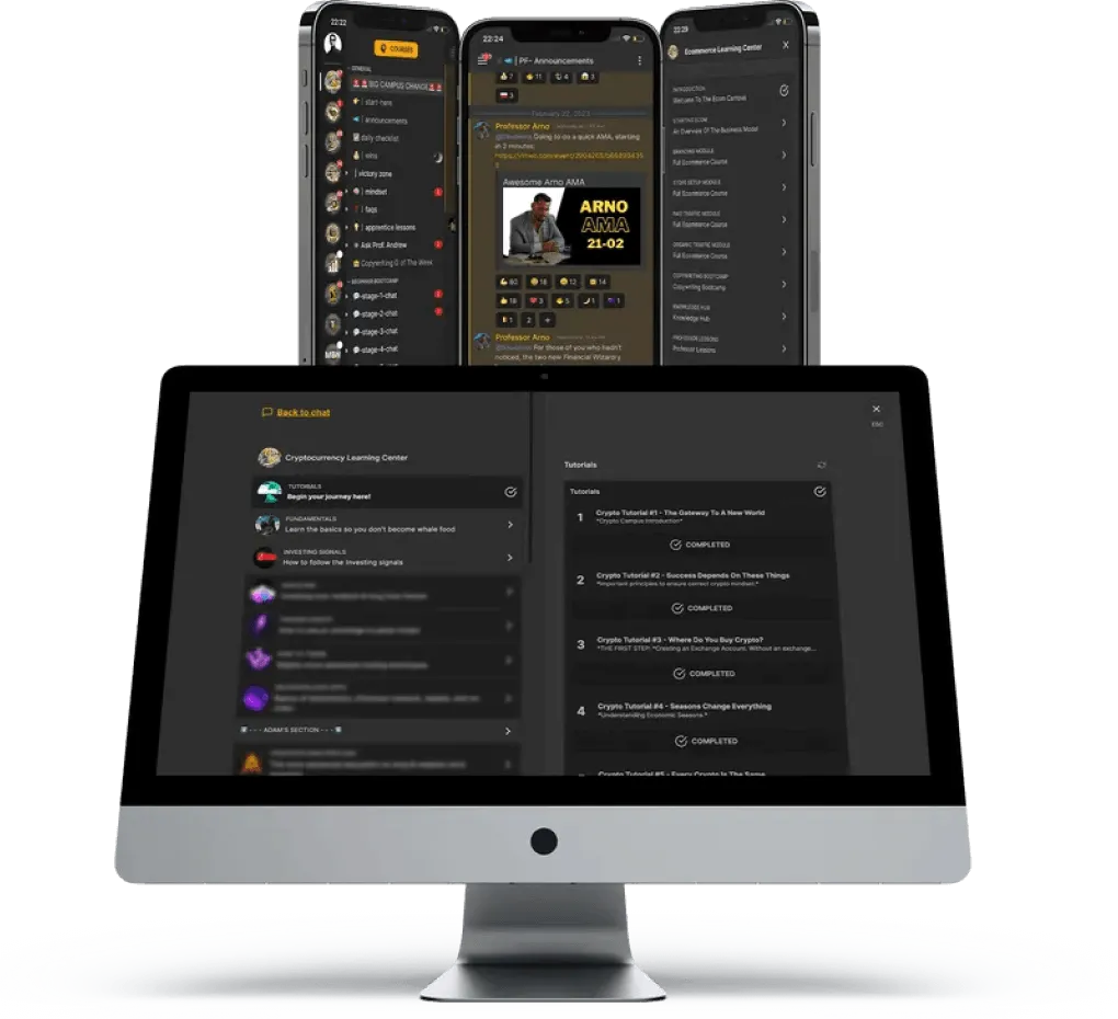 The Real World on desktop and mobile