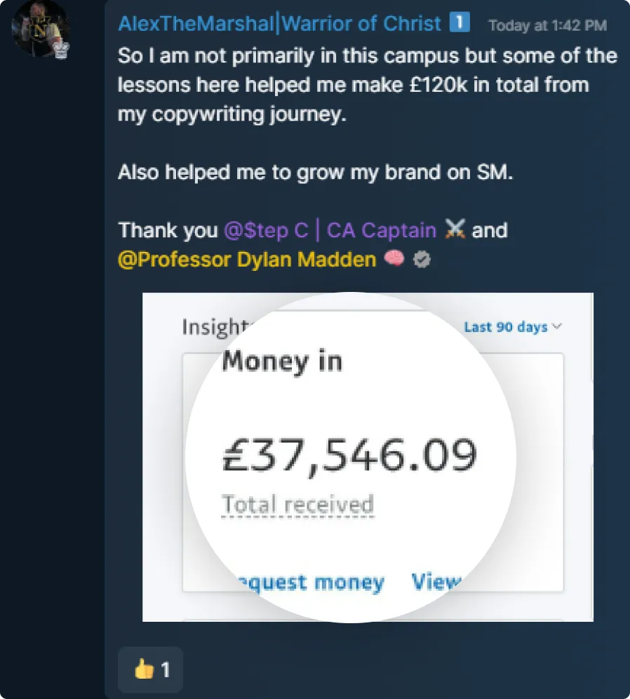 The Real World student result